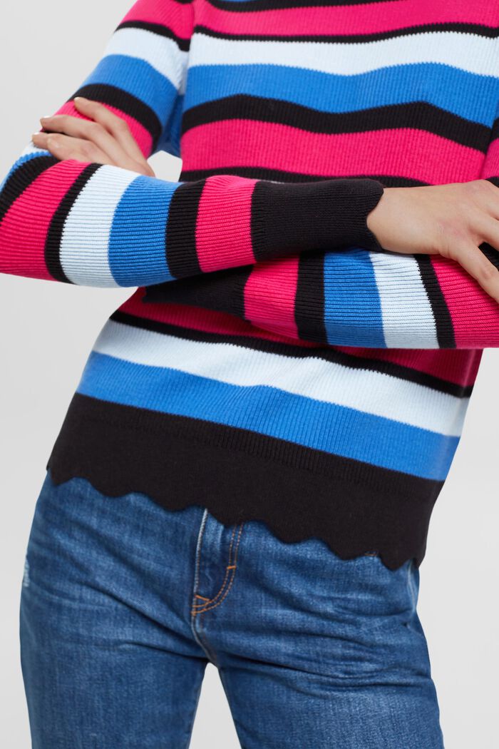 Striped jumper, BLUE, detail image number 2