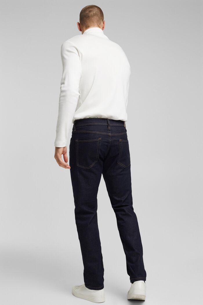 Stretch jeans containing organic cotton, BLUE RINSE, detail image number 1