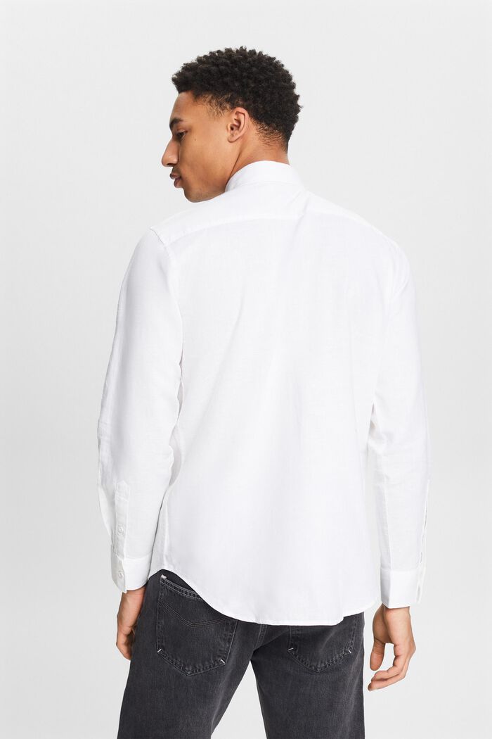 Long-Sleeve Shirt, WHITE, detail image number 2