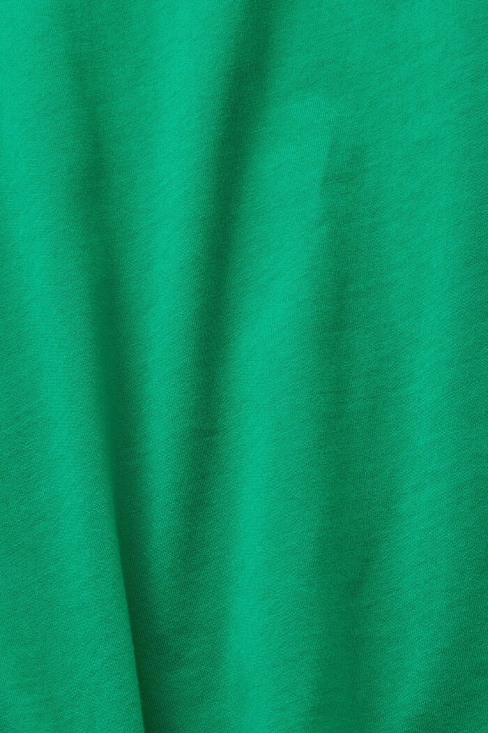Cotton t-shirt with dolphin print, GREEN, detail image number 5