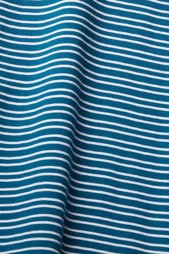 Jersey t-shirt, PETROL BLUE, detail image number 1