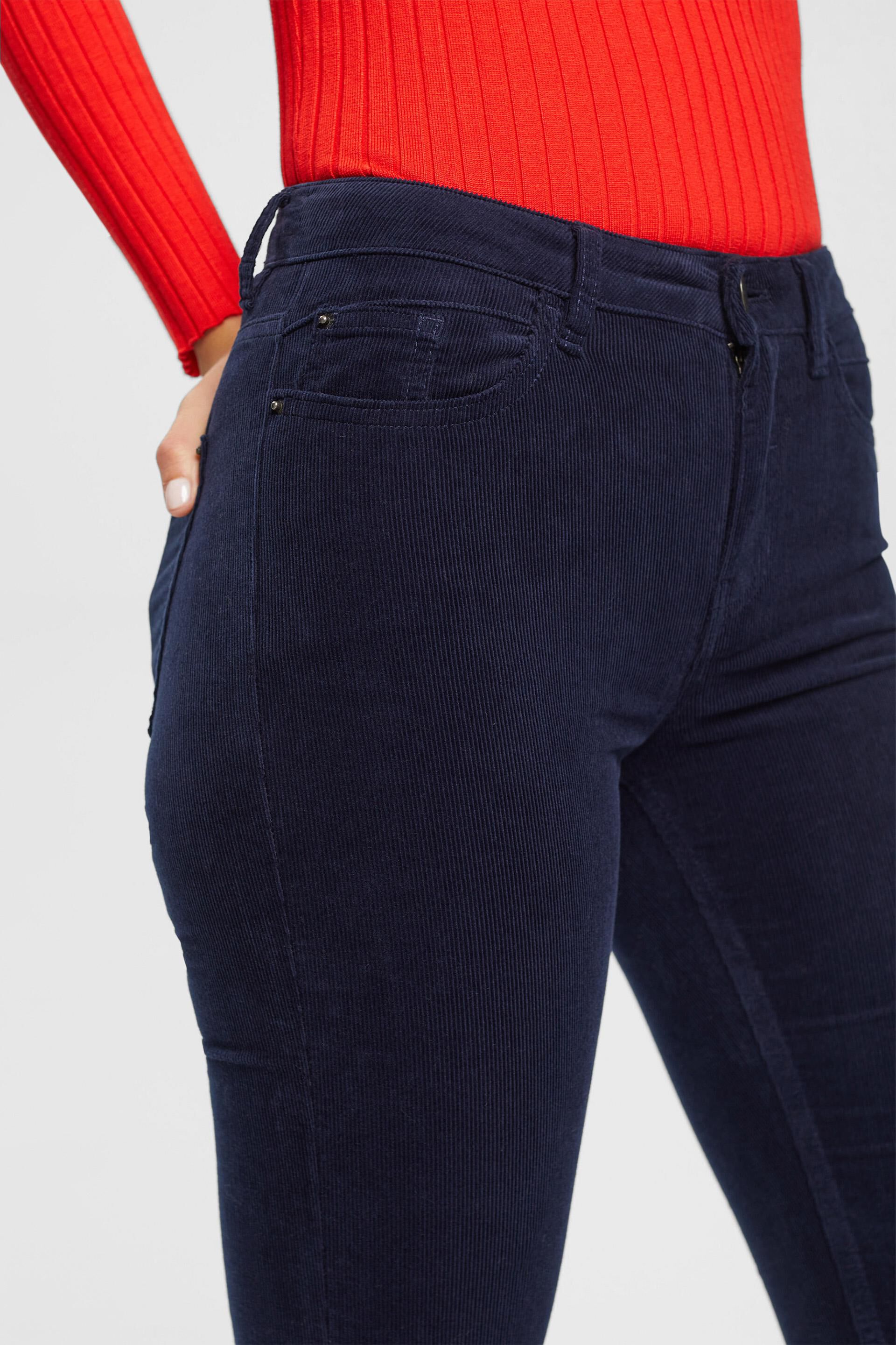 ESPRIT  Slim fit corduroy trousers at our online shop