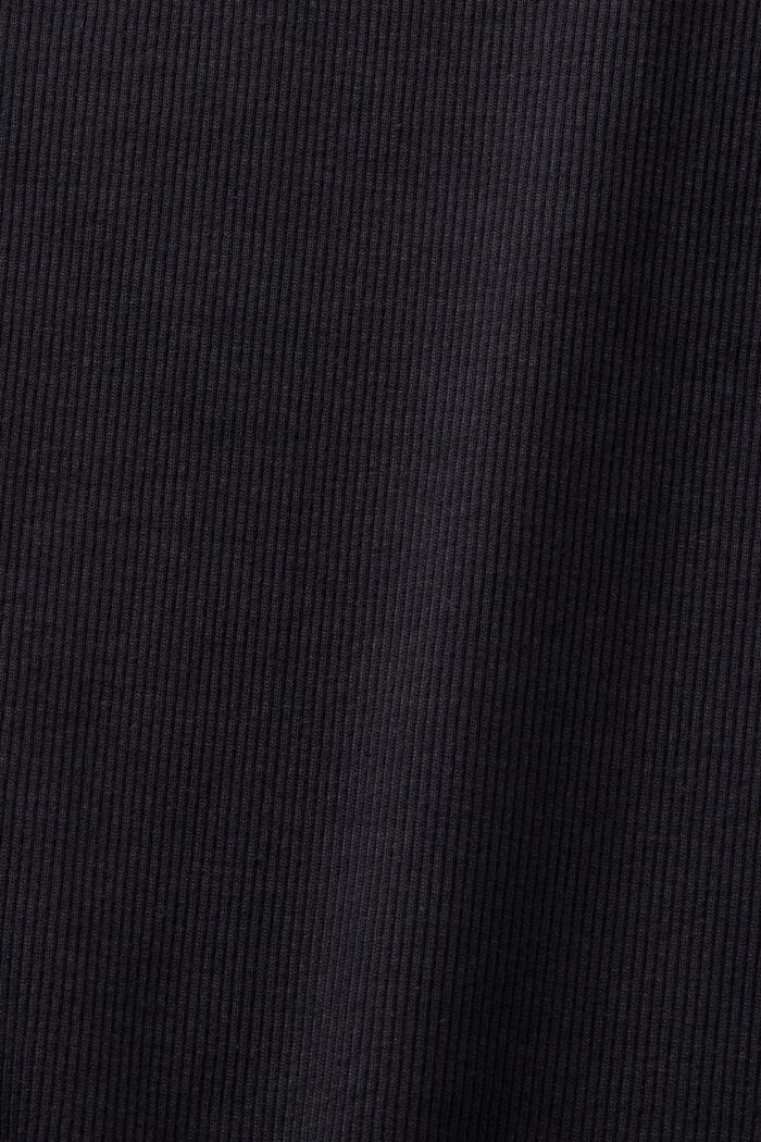 Rhinestone Logo T-Shirt, BLACK, detail image number 4