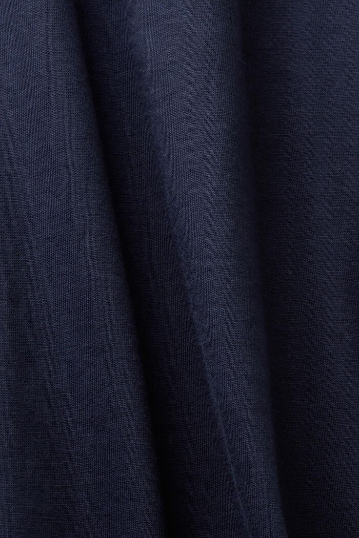 Jersey Henley T-Shirt, NAVY, detail image number 5