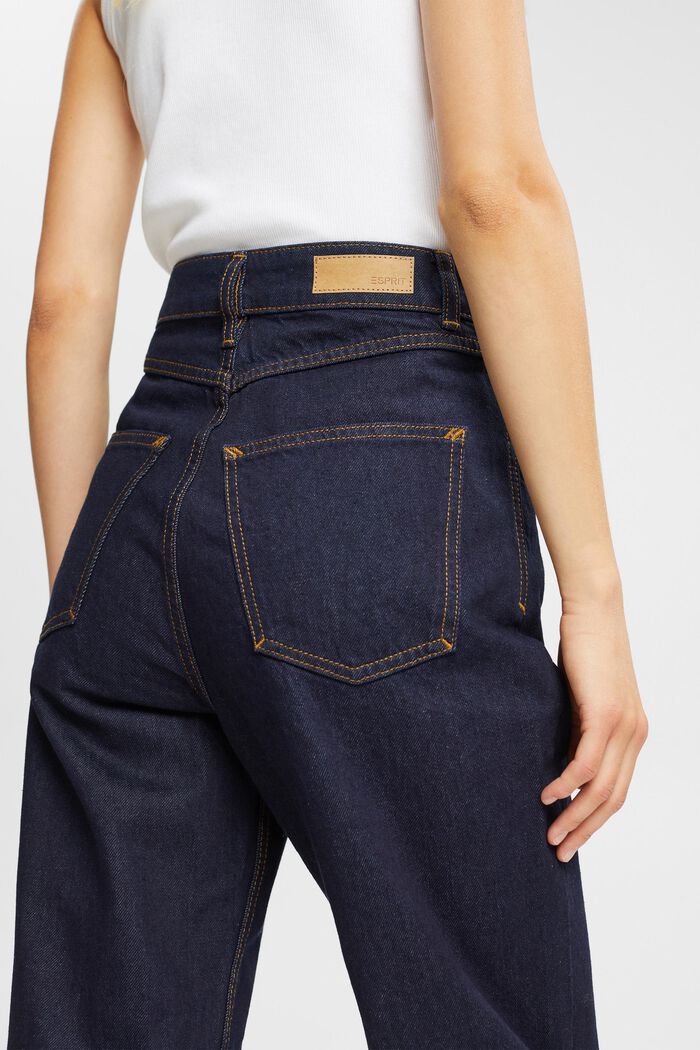 Straight leg stretch jeans, BLUE RINSE, detail image number 2