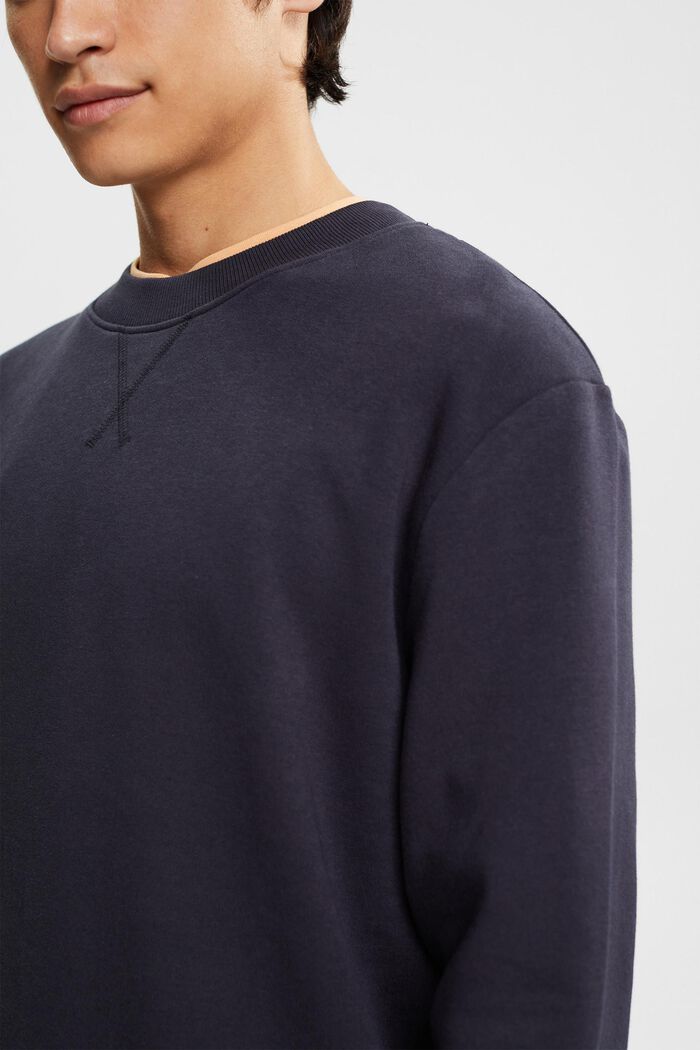 Recycled: plain-coloured sweatshirt, NAVY, detail image number 2
