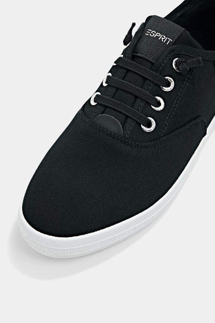Trainers with stretchy laces, BLACK, detail image number 3