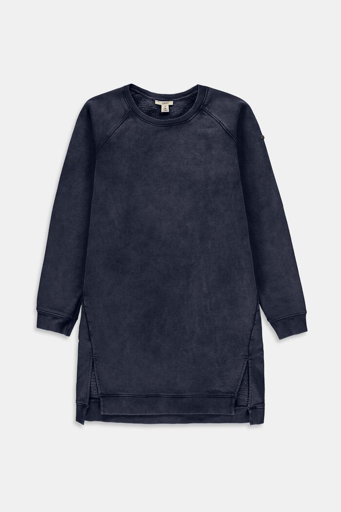 100% cotton sweatshirt dress