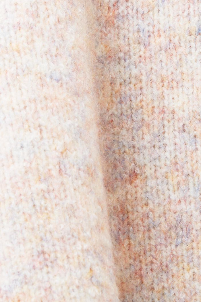 Marled Mockneck Sweater, ICE, detail image number 5