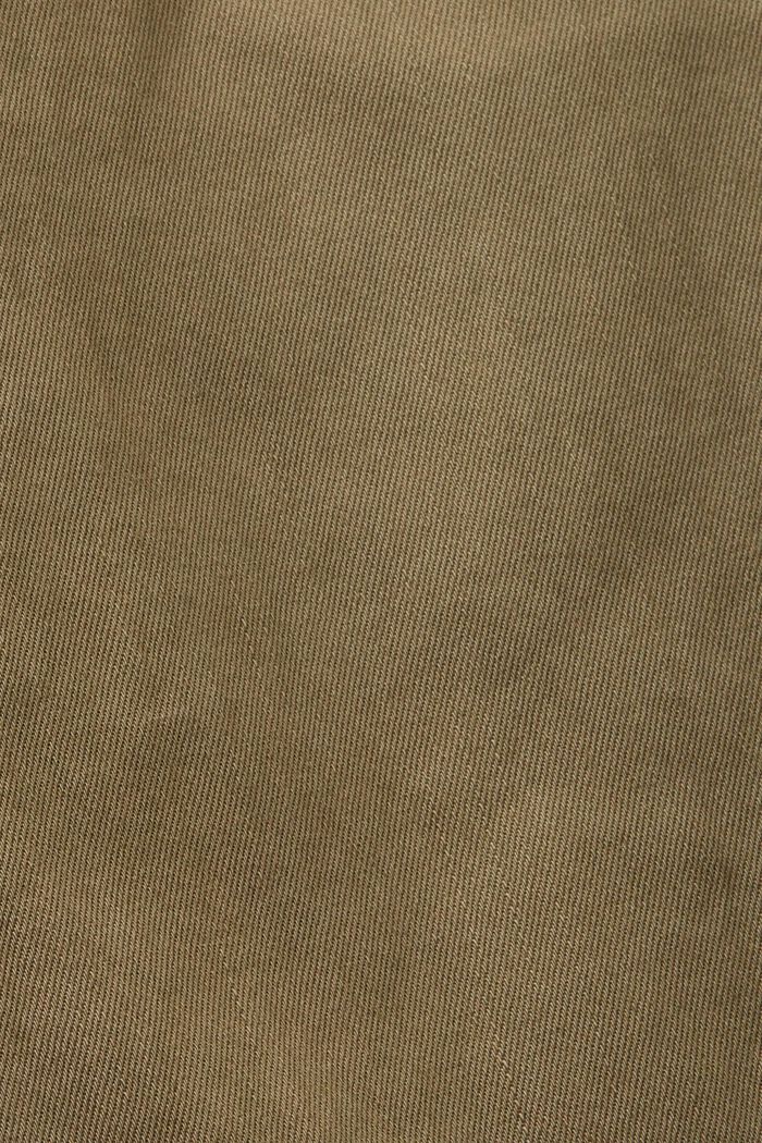 Mid-rise skinny fit trousers, KHAKI GREEN, detail image number 6