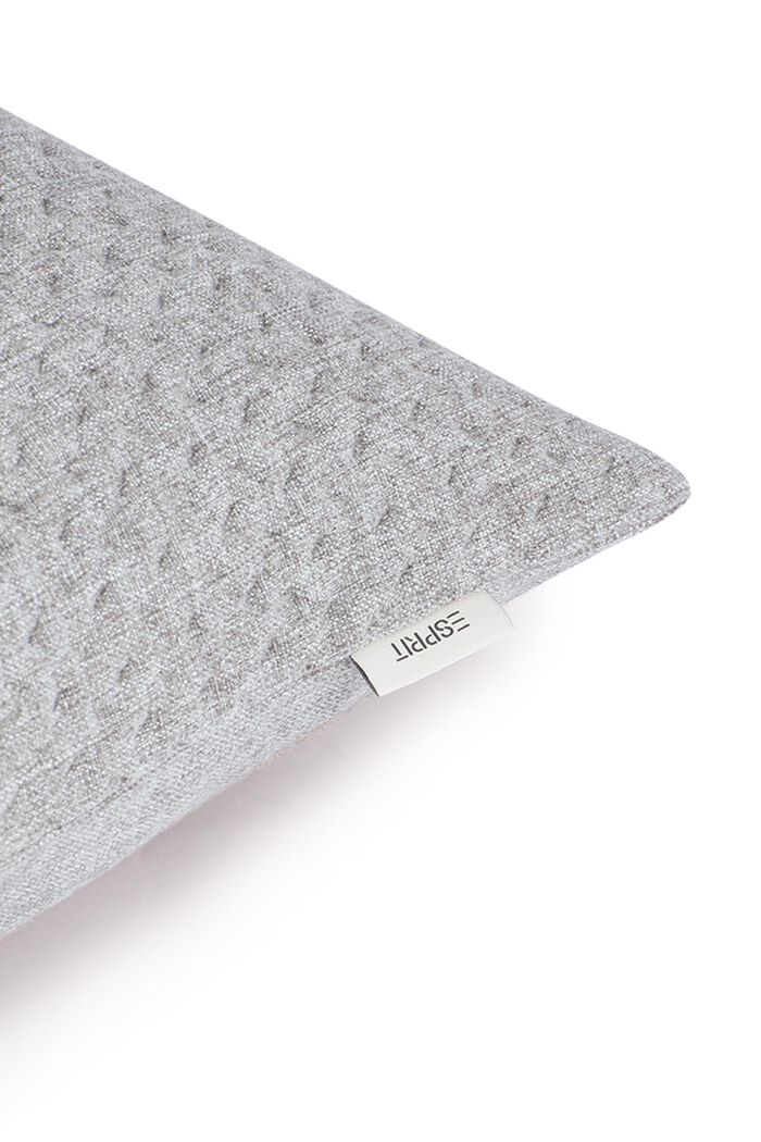 Structured Cushion Cover, LIGHT GREY, detail image number 1