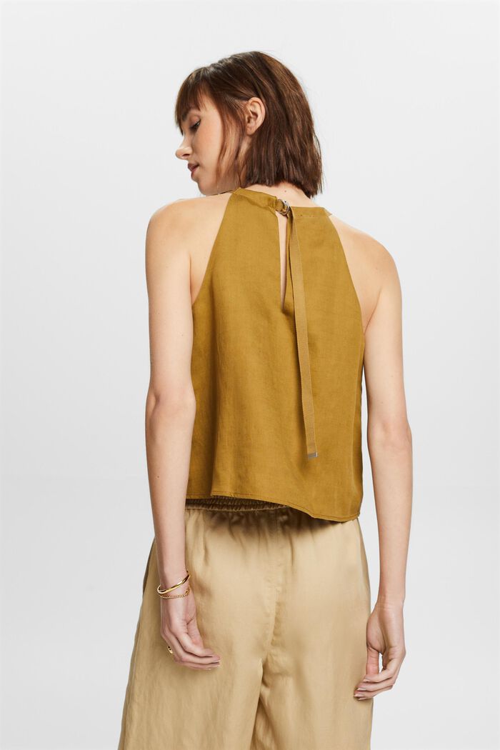 ESPRIT - Camisole top, linen blend at our online shop