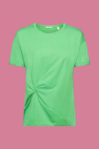 T-shirt with twisted detail