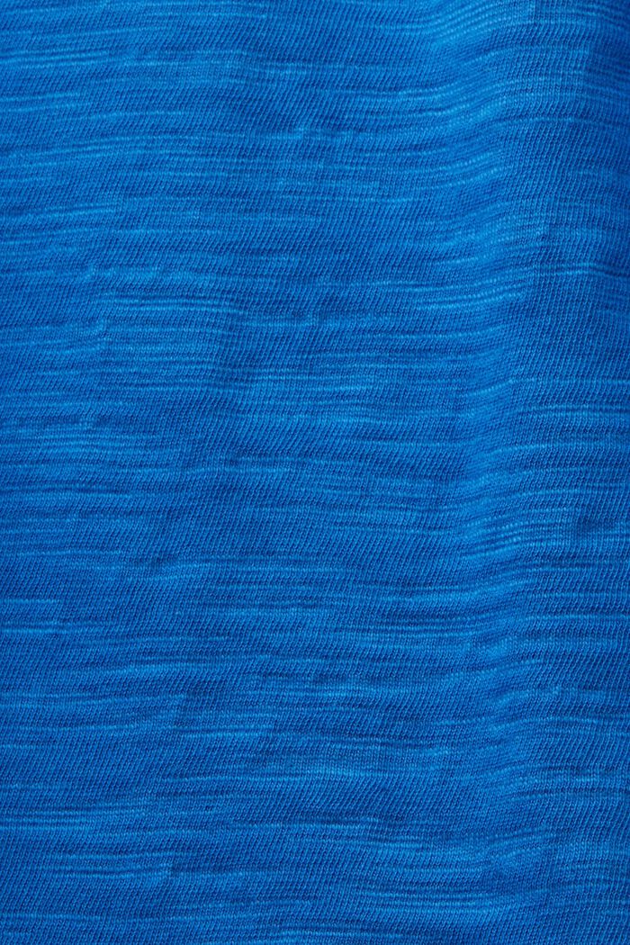 Jersey top with pin tucks and ruffles, BRIGHT BLUE, detail image number 5