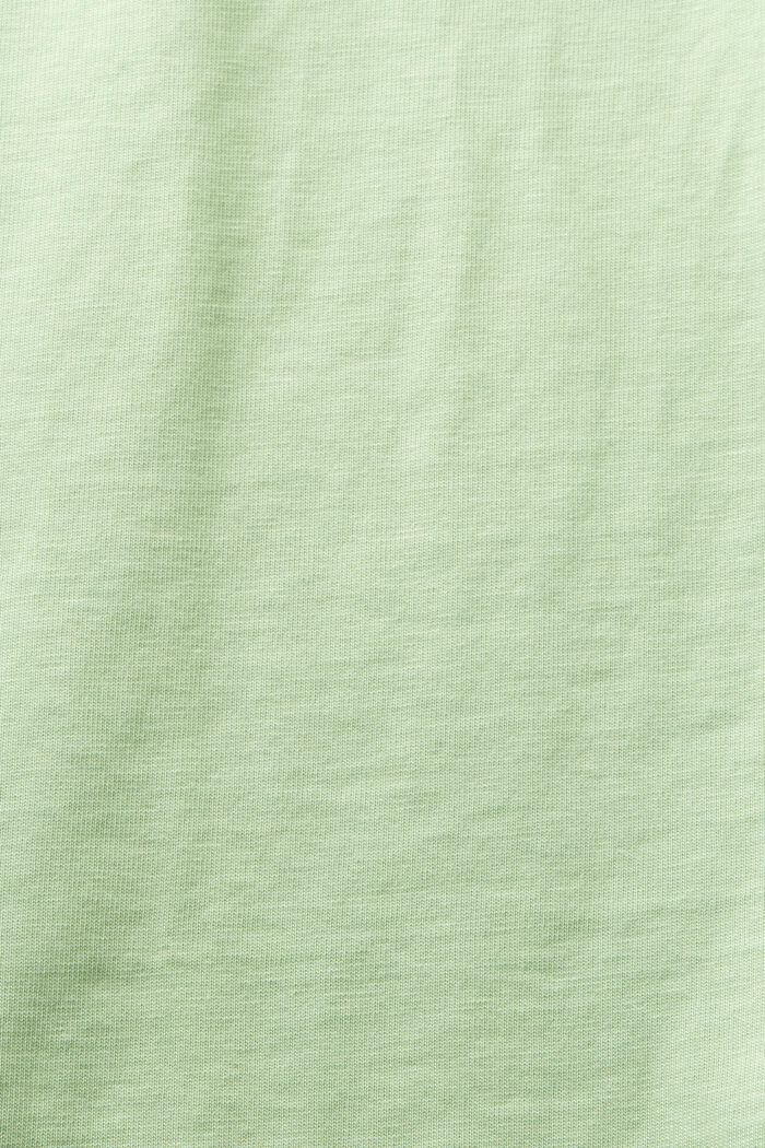 Logo Crewneck T-Shirt, LIGHT GREEN, detail image number 5