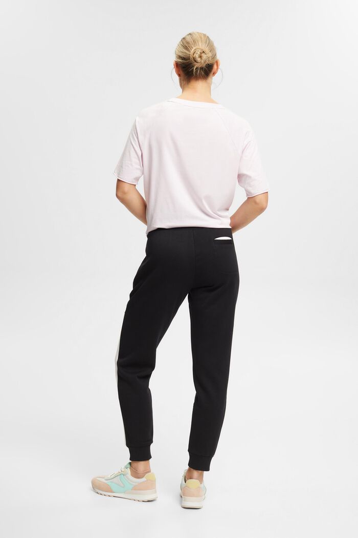 Organic cotton jogging trousers, BLACK, detail image number 3