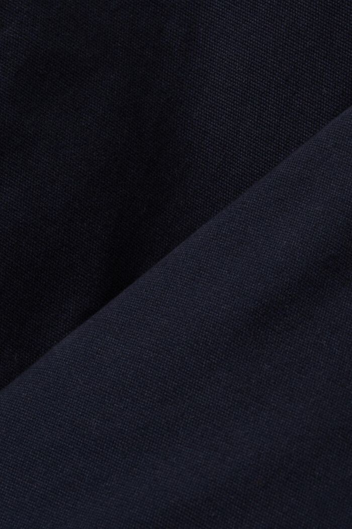 Chino trousers, stretch cotton, NAVY, detail image number 6