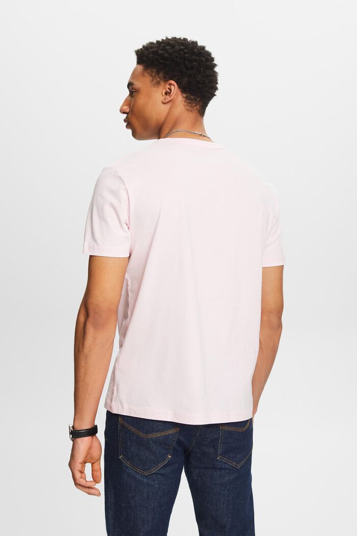Short-Sleeve Crewneck T-Shirt, PASTEL PINK, detail image number 2