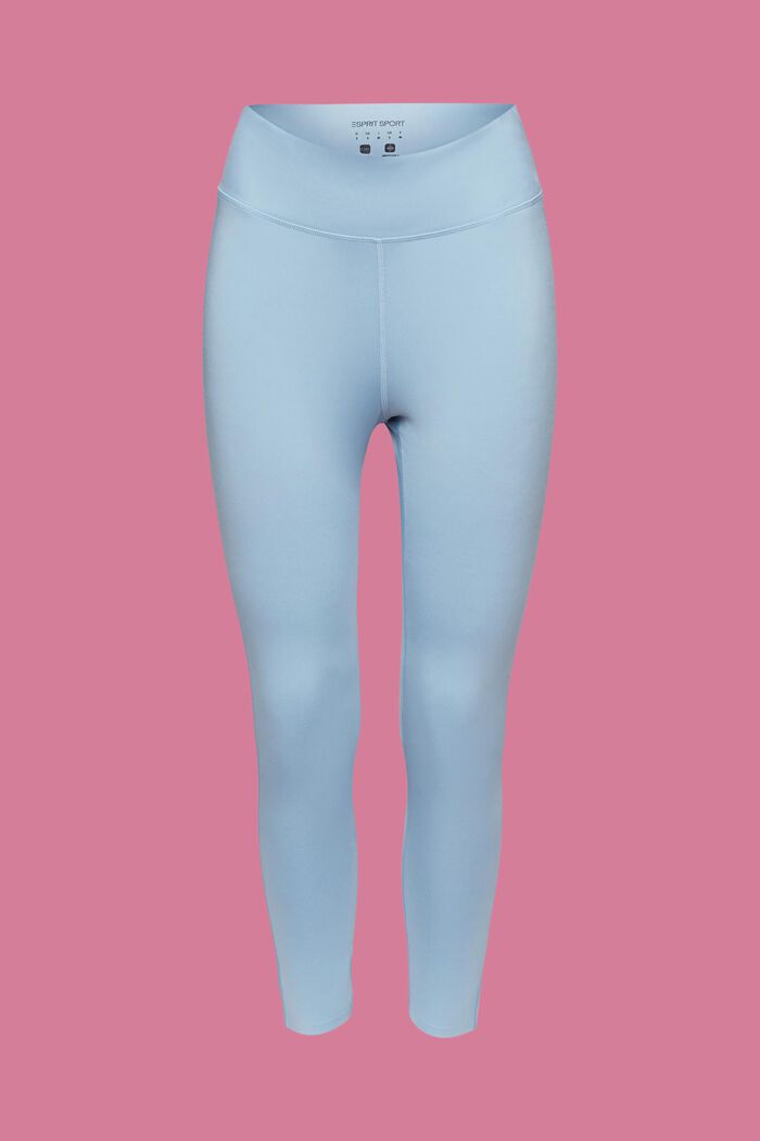 Recycled: Active leggings with E-DRY, PASTEL BLUE, detail image number 5