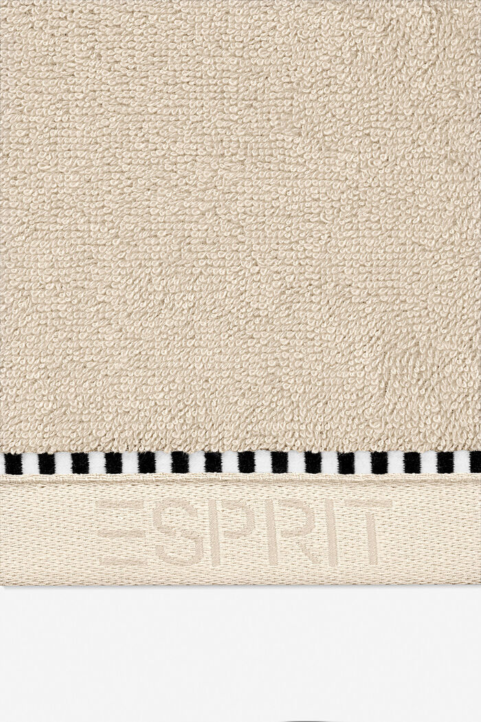 With TENCEL™: terry cloth towel collection, SAND, detail image number 1