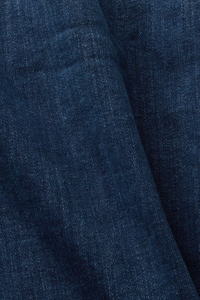 Sustainable cotton denim jacket, BLUE LIGHT WASHED, detail image number 1