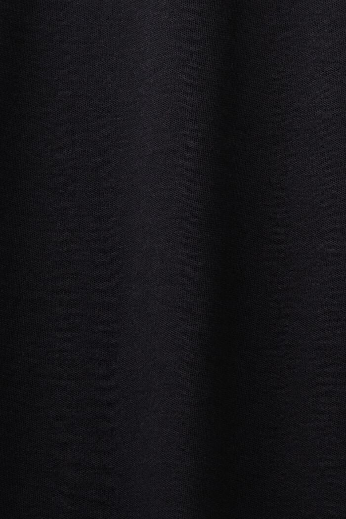 Short-Sleeve Mini Dress, BLACK, detail image number 4