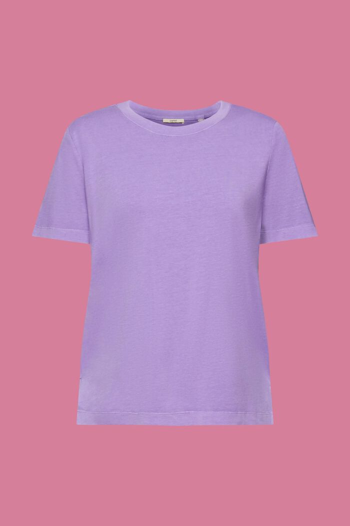Blended cotton t-shirt, PURPLE, detail image number 6