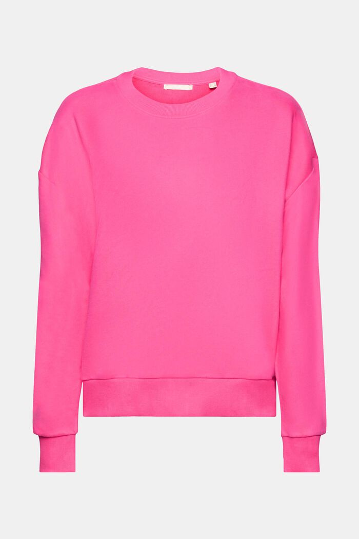 Relaxed fit sweatshirt, PINK FUCHSIA, detail image number 7
