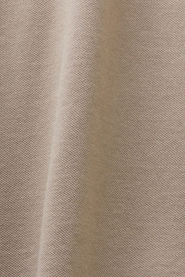 Piqué Polo Shirt, LIGHT TAUPE, detail image number 5