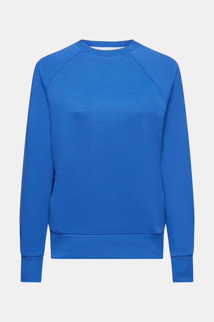 Sweatshirt with zip pockets, BRIGHT BLUE, detail image number 6