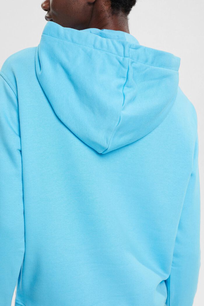 Hoodie sweatshirt, TURQUOISE, detail image number 2