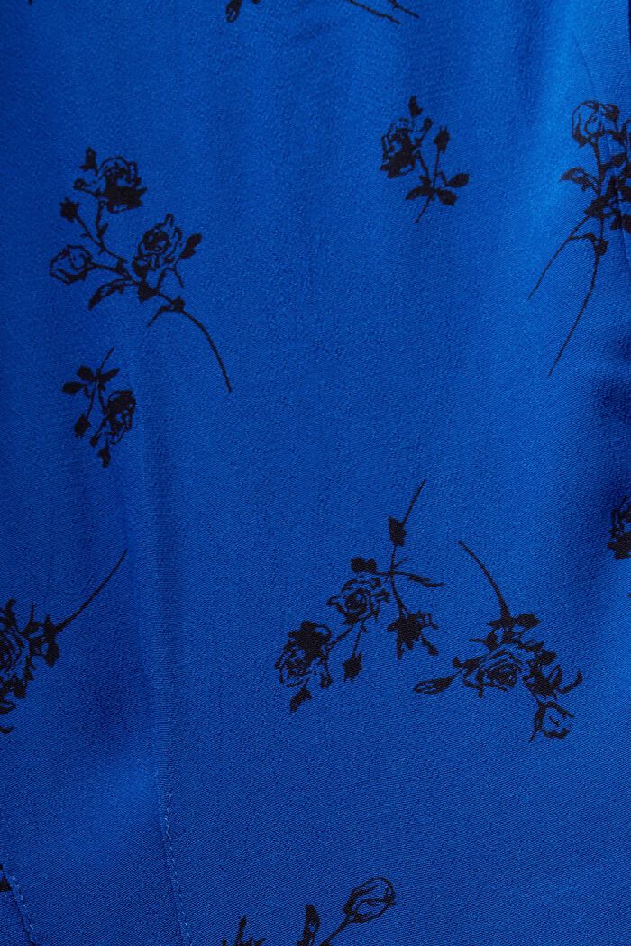 Print V-Neck Midi Dress, BRIGHT BLUE, detail image number 6