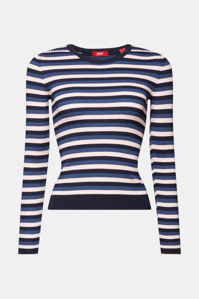 ESPRIT - shop Top Rib-Knit Striped at our online