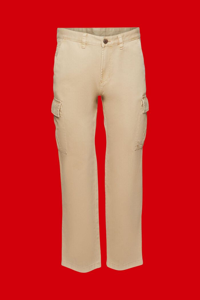 Cargo trousers, LIGHT BEIGE, detail image number 7