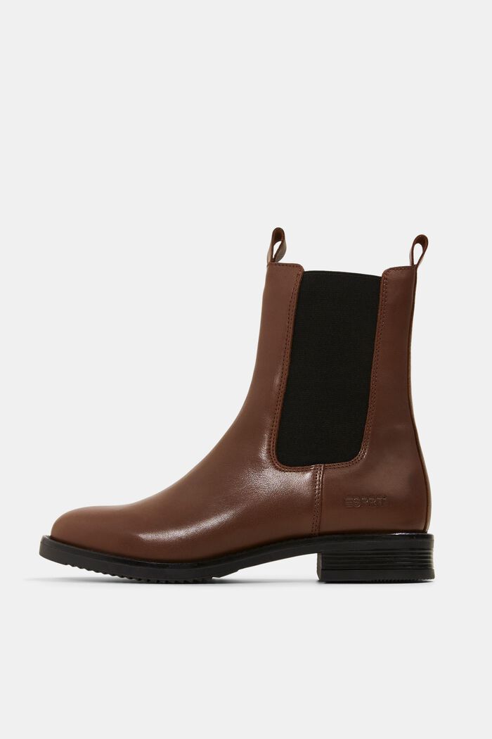 Smooth leather Chelsea boots