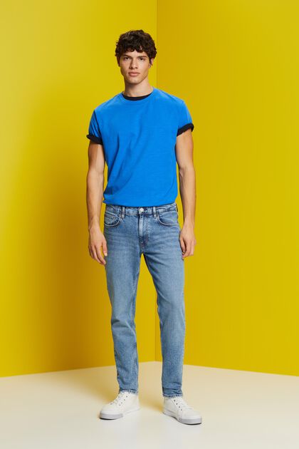 Slim stretch cotton jeans