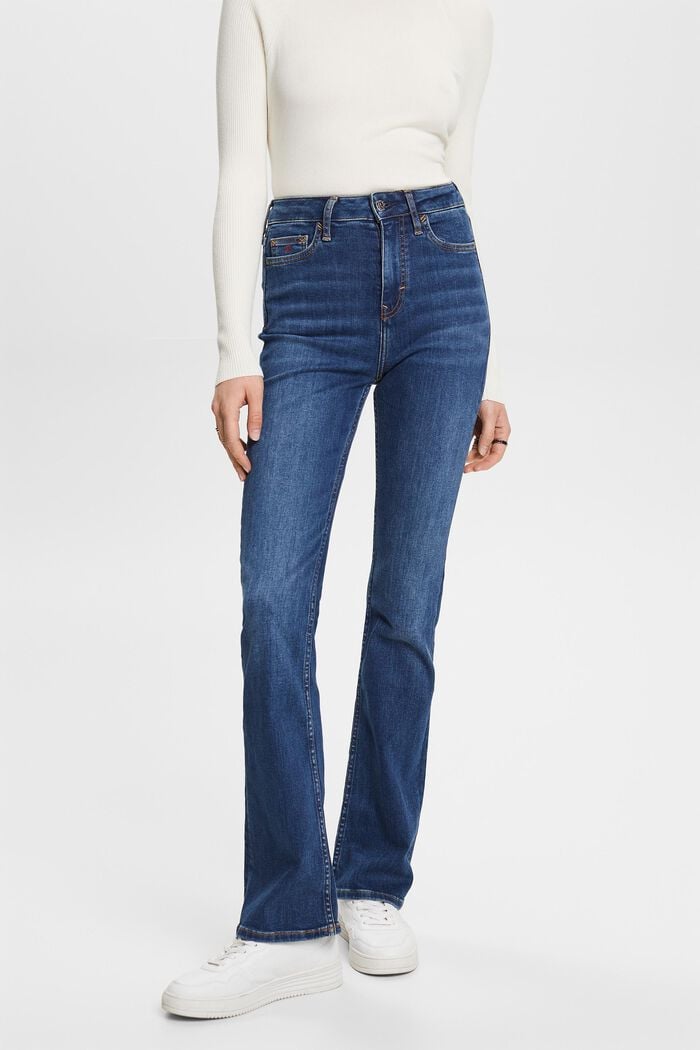 ESPRIT - High-Rise Premium Bootcut Jeans at our online shop