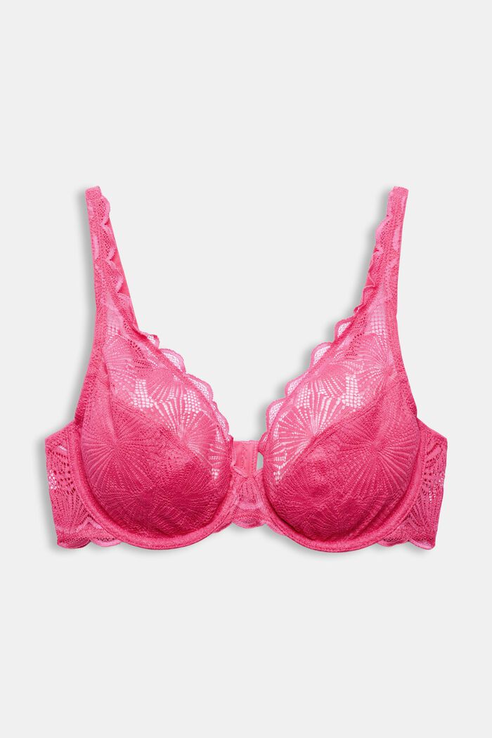 Bras with wire, PINK FUCHSIA, detail image number 2