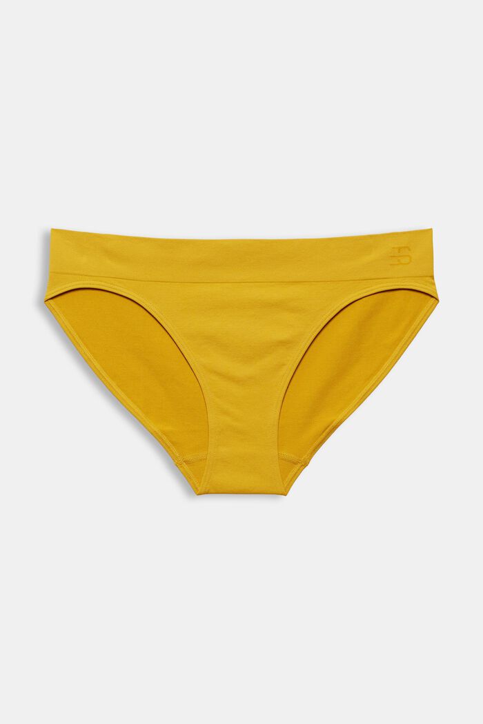 Recycled: soft, comfy hipster briefs, LIME YELLOW, overview