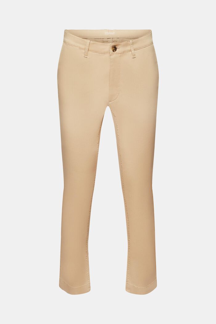 Chino trousers, stretch cotton, SAND, detail image number 7