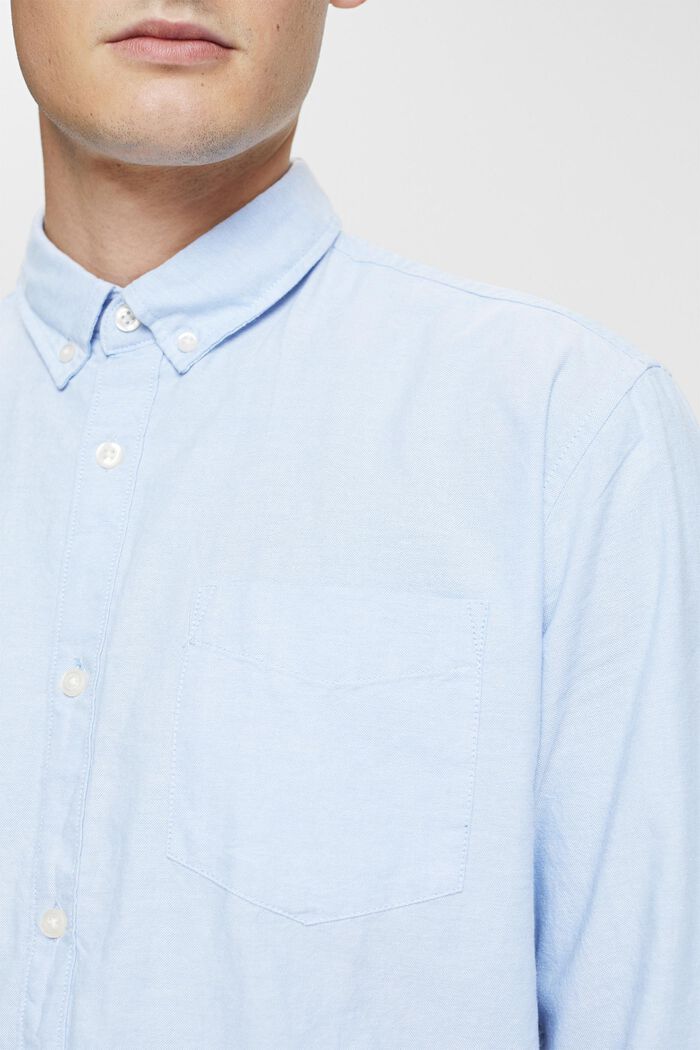 Button-down shirt, LIGHT BLUE, detail image number 2