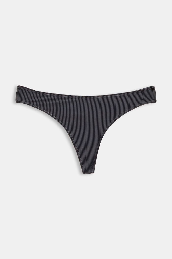 Recycled: microfibre hipster thong, DARK GREY, detail image number 4