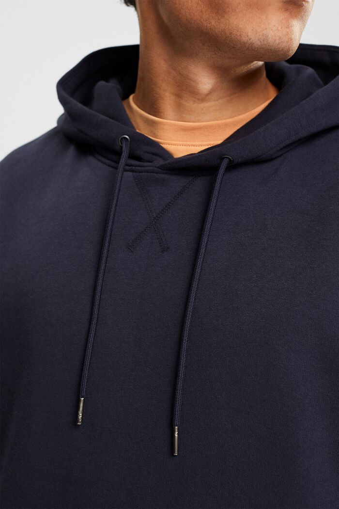 Hooded sweatshirt made of recycled material, NAVY, detail image number 2