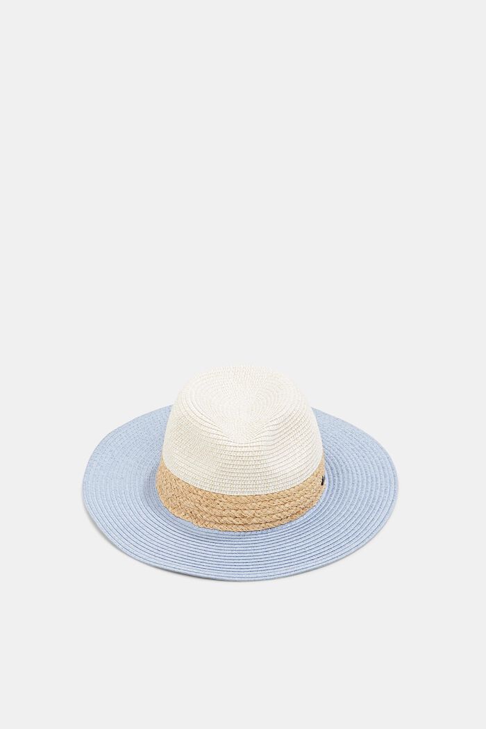 Sun hat with raffia straw