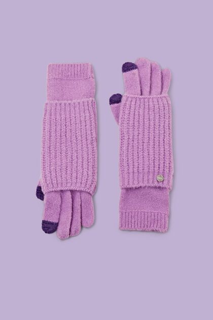 2-in-1 Knitted Gloves