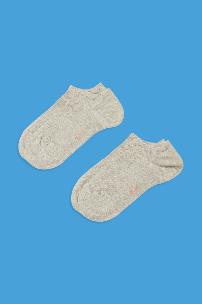 2-Pack Ankle Socks, STORM GREY, detail image number 0