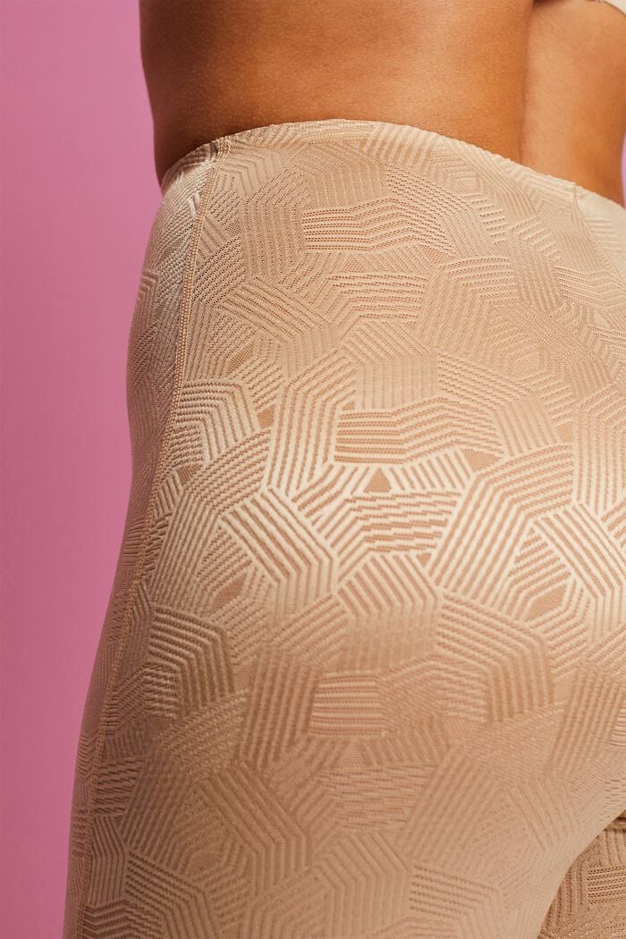 Soft shaping lace hipster shorts, DUSTY NUDE, detail image number 3