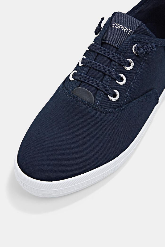 Trainers with stretchy laces, NAVY, detail image number 3