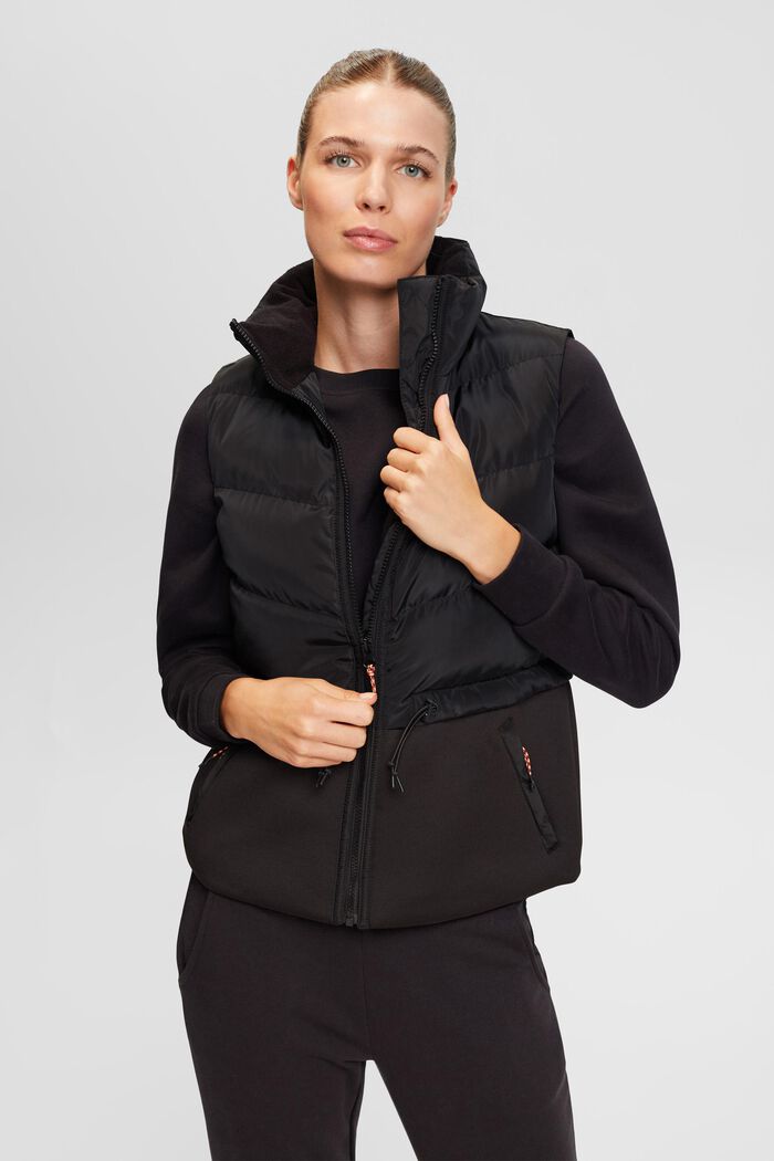 Quilted gilet with 3M™ Thinsulate™ padding, BLACK, detail image number 0