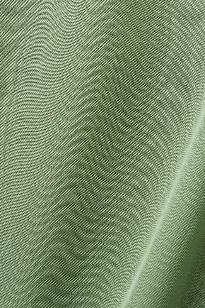 Twill pull-on culotte, PALE KHAKI, detail image number 6